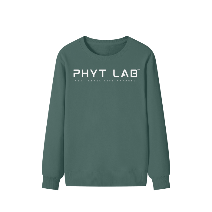 Elevate Back Print Crew Sweater