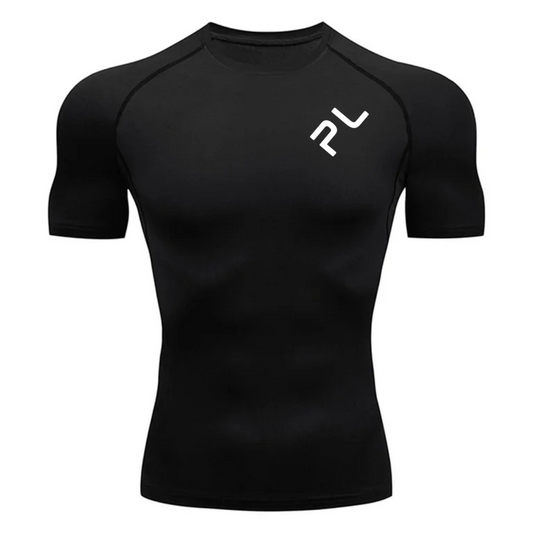 Compression T-Shirt (Deep BLK)