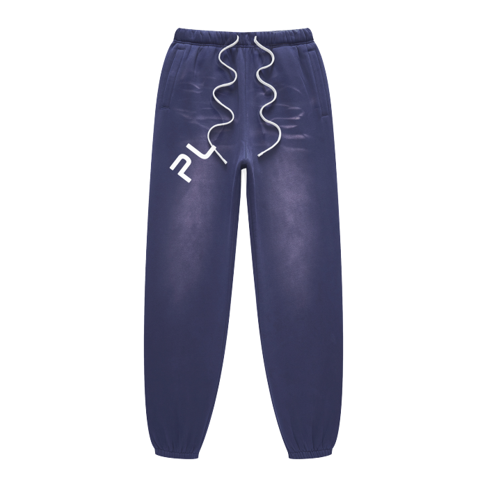 Lux Cut Sweatpants (Washed Blue)