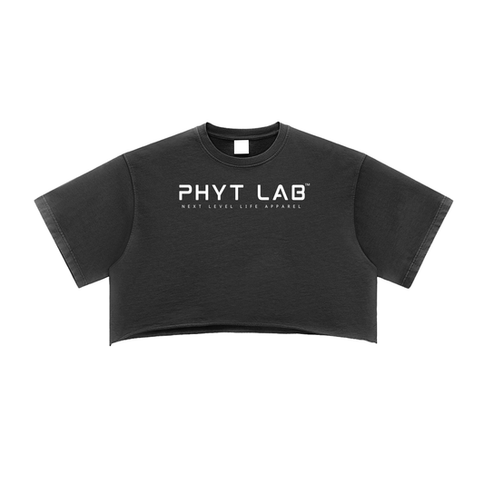 Lux Raw Edge Crop T-Shirt