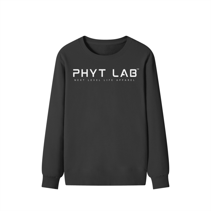 Elevate Back Print Crew Sweater