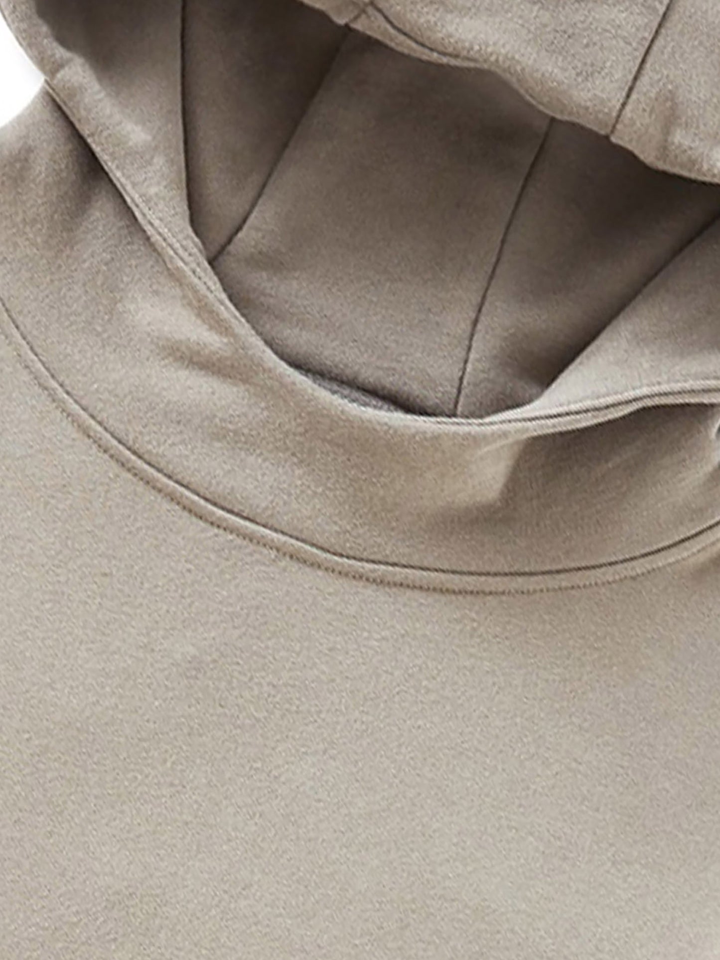 High Neck Lux Cut Hoodie