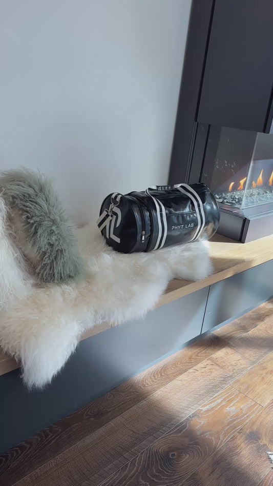 Luxury Leather Duffle Bag