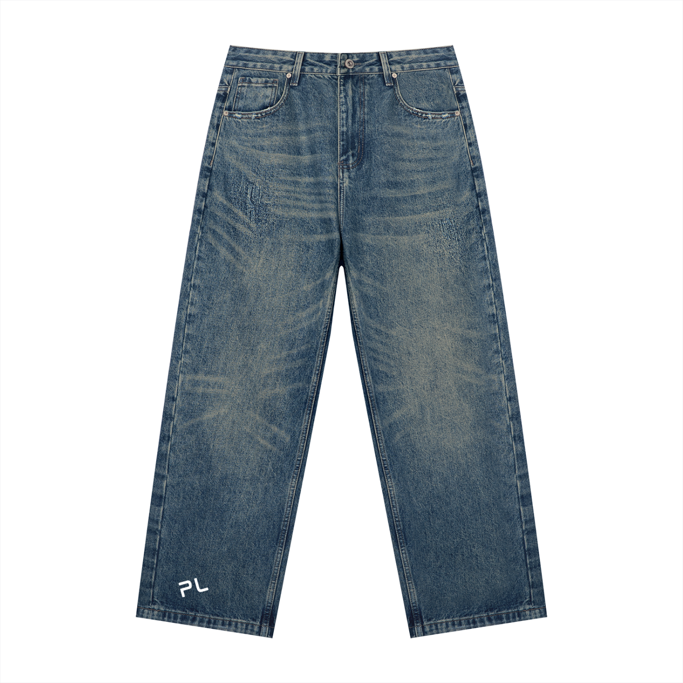Men's Vintage Wash Jeans
