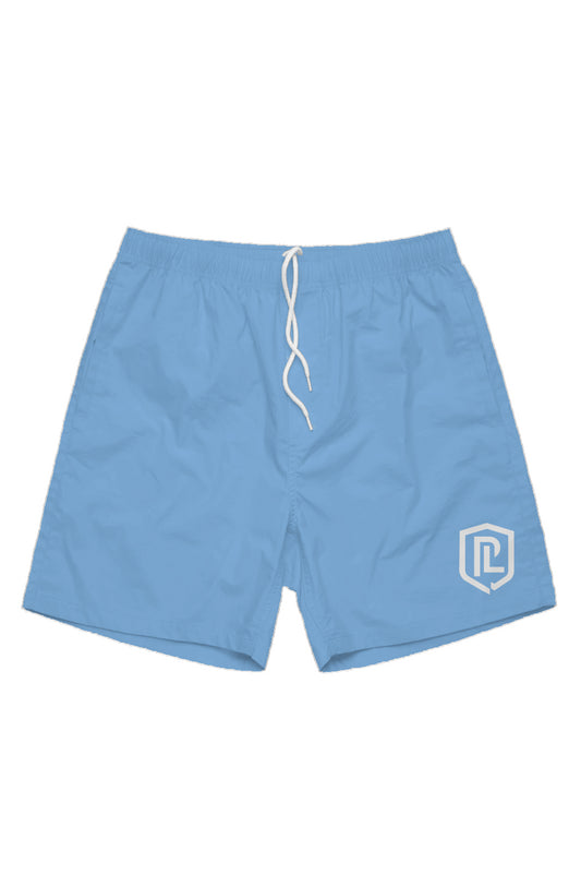 Mens Semi-Fitted Shorts (Carolina Blue)