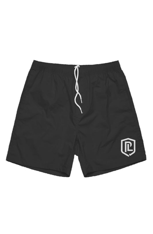 Men's Semi-Fitted Shorts (BLK)