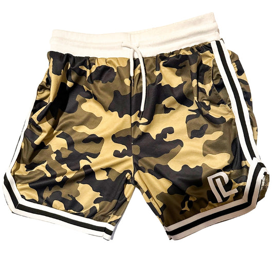 CAMO ELEVATE SHORTS