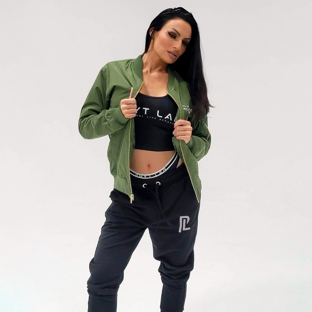 Women’s Fitted Joggers (Black)